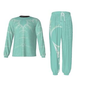 Thick Pajama Suit - Coral Design